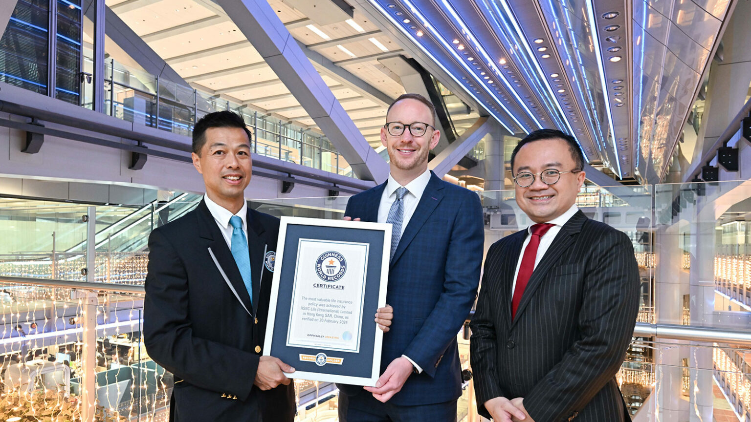HSBC Life sets World Record for most valuable life insurance policy ...