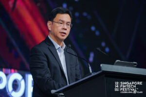 Chia Der Jiun, Managing Director, Monetary Authority of Singapore (Credit: Singapore FinTech Festival)