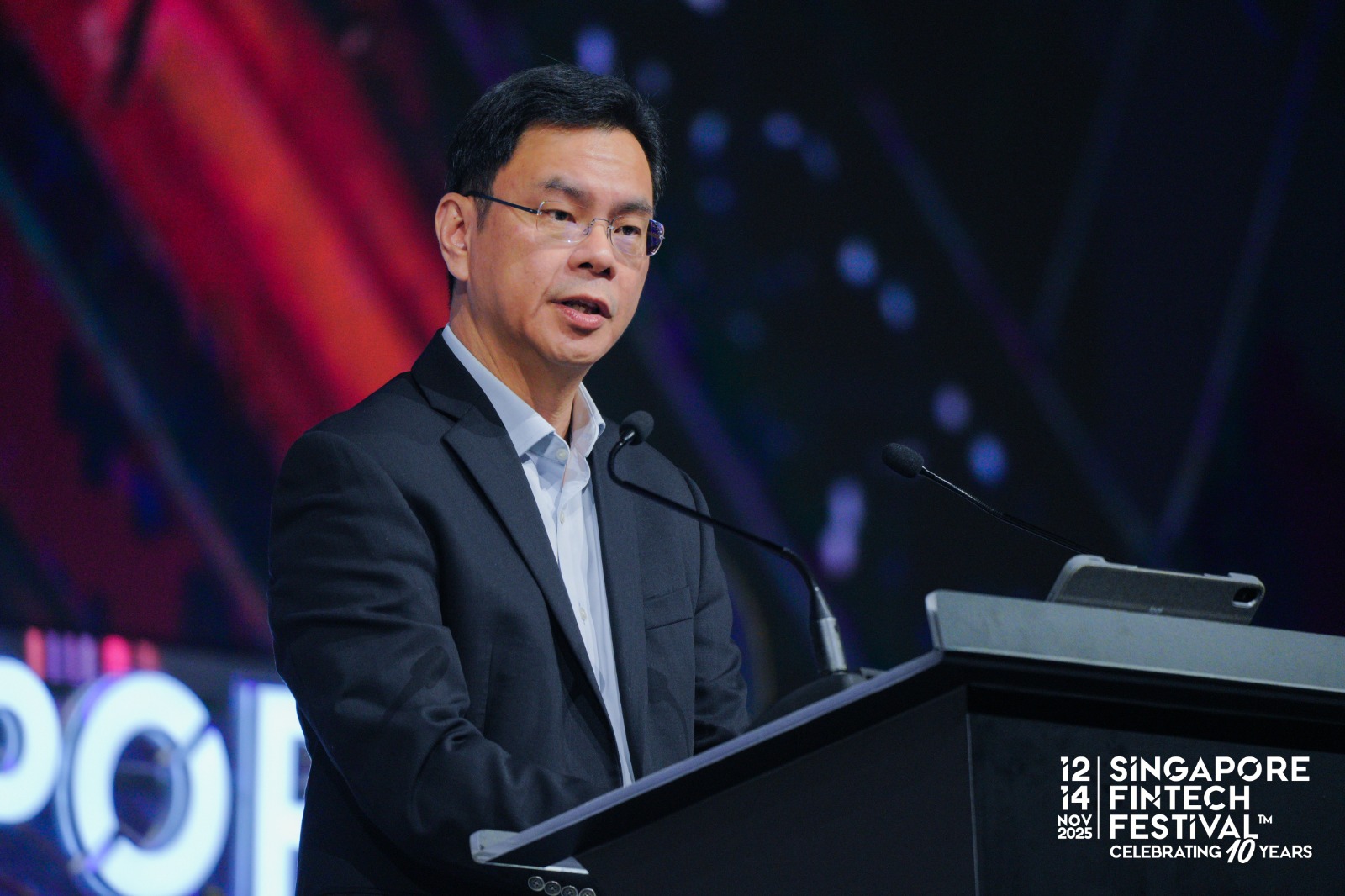 Chia Der Jiun, Managing Director, Monetary Authority of Singapore (Credit: Singapore FinTech Festival)