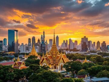 Diese asiatische Metropole vereint goldene Tempel mit Wolkenkratzern und 60 Hektar neuer Grünfläche (Bangkoks überraschende Transformation 2025)